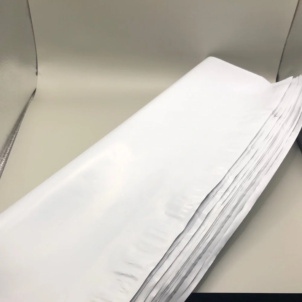 50 White Poly Mailer Bags Size 19x24 Polyjacket Flat Poly Mailer Big Large